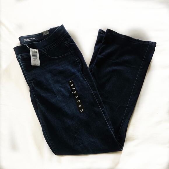 Torrid Lean Jean Slim Boot Cut Super Soft Pull-Up Size 1 16  Dark Denim NWT Plus - Picture 3 of 9